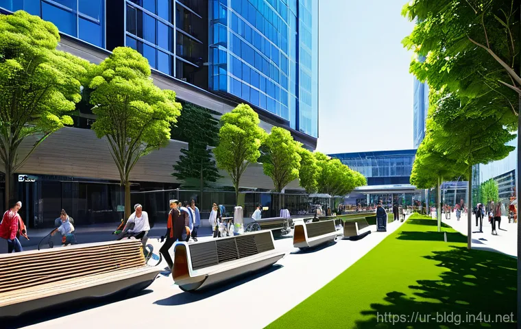 건축산업기사와 공공 건축물 설계 사례 - **Prompt 2: The Sustainable Community Hub: A Reflection of Local Culture**
    An exterior and parti...
